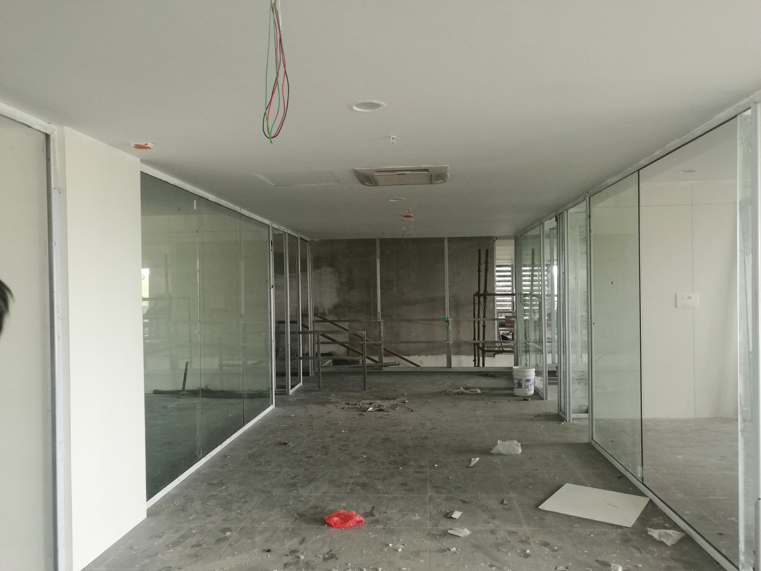 Modular Glass Partition